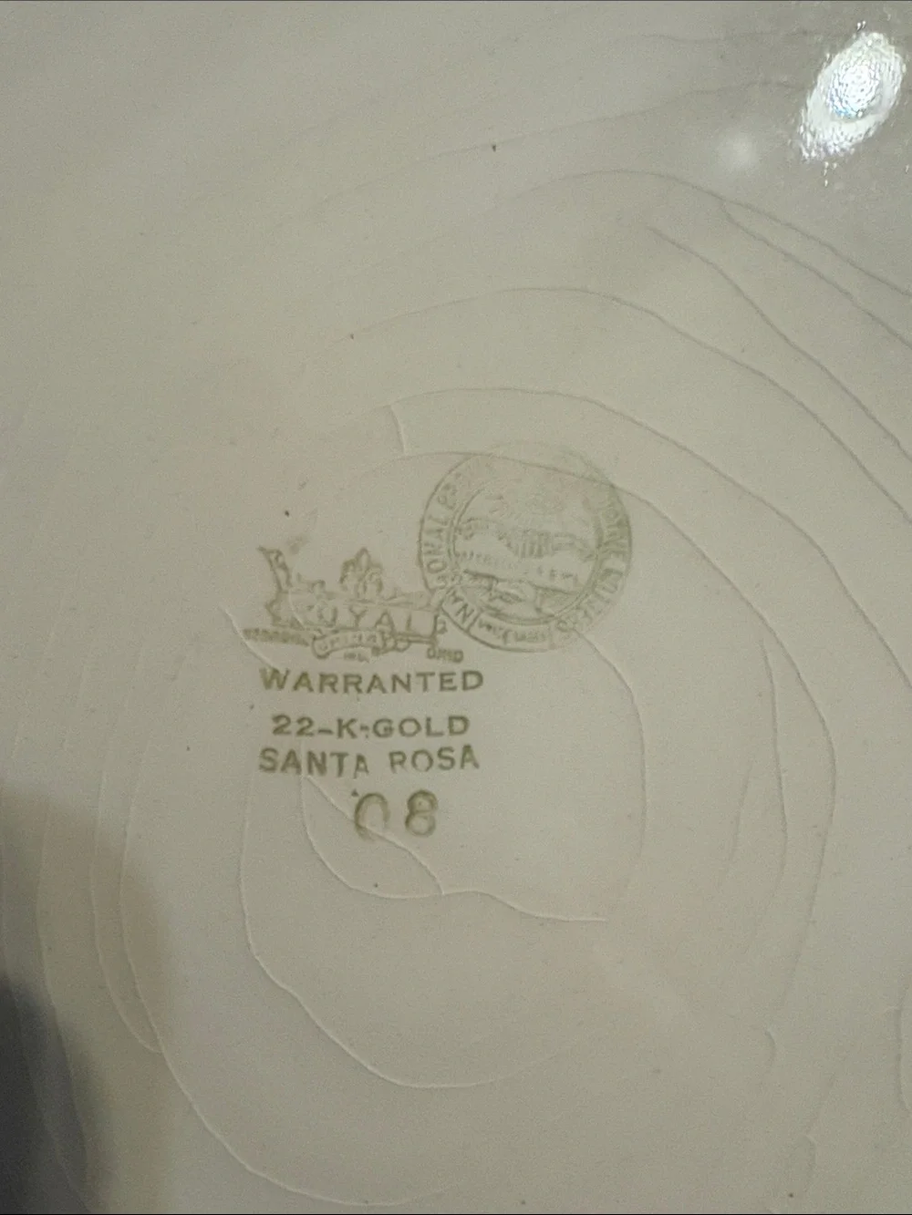Royal China refined cream
